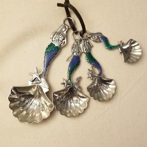 Mermaid measuring spoons